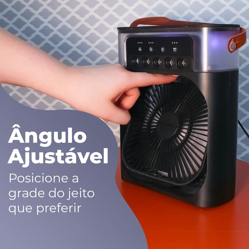 Mini Ar Condicionado Ventilador Umidificador