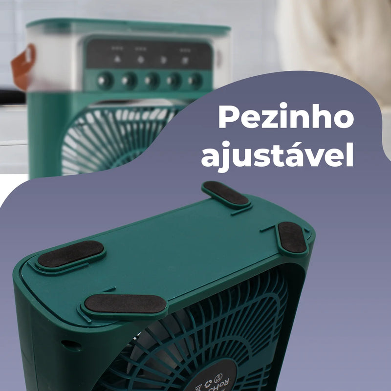 Mini Ar Condicionado Ventilador Umidificador