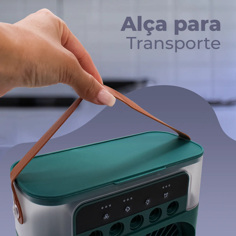 Mini Ar Condicionado Ventilador Umidificador