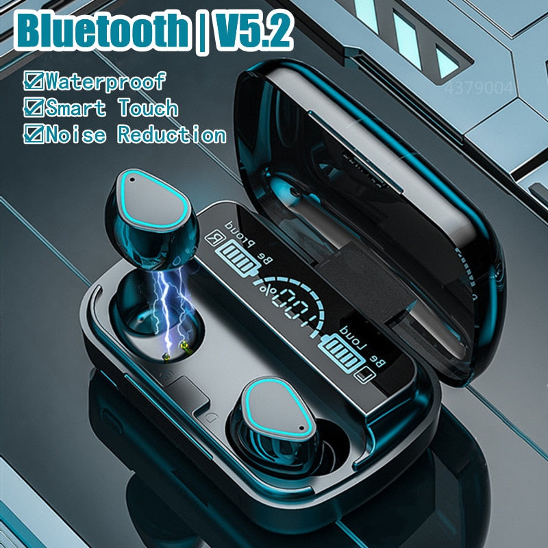 Fone Bluetooth À Prova Dágua Smart Touch AquaBeat Pro V5.2 Carregador Portátil