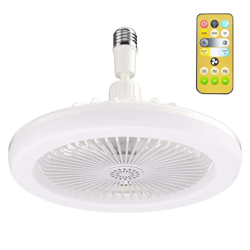 Ventilador De Teto Luminária 30W Controle Remoto E Aromatizador